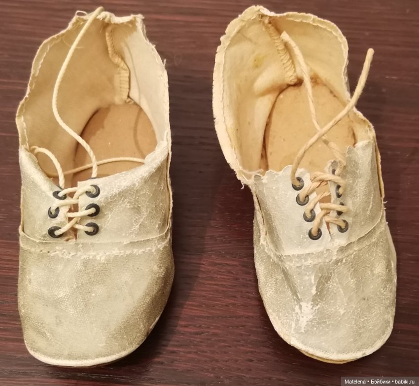 Туфли для антикварной куклы