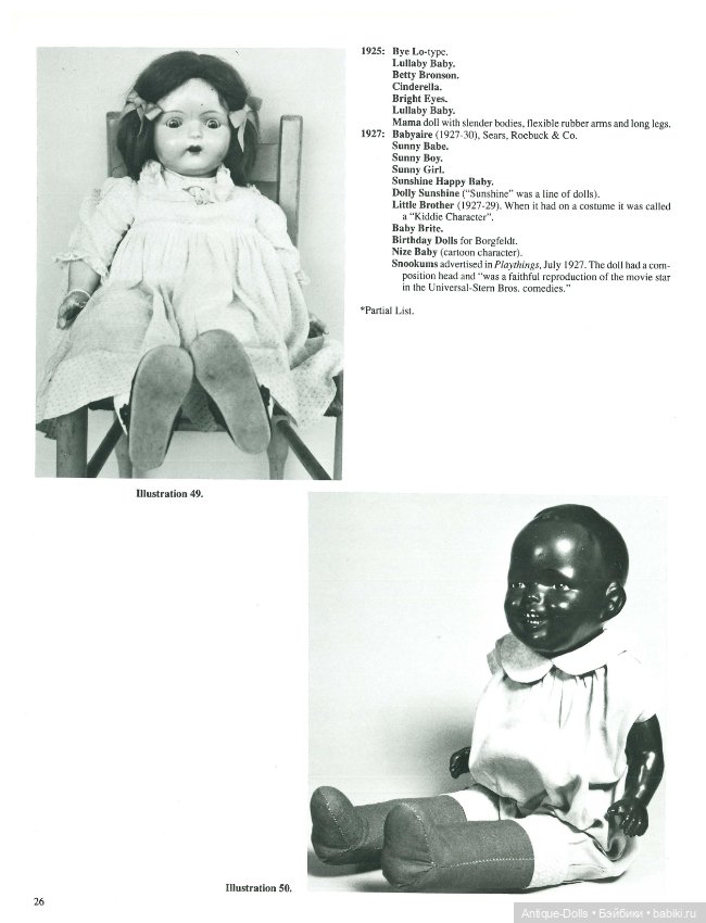 Книга об антикварных куклах в цифровом формате Compo Dolls, Volume II 1909-1928