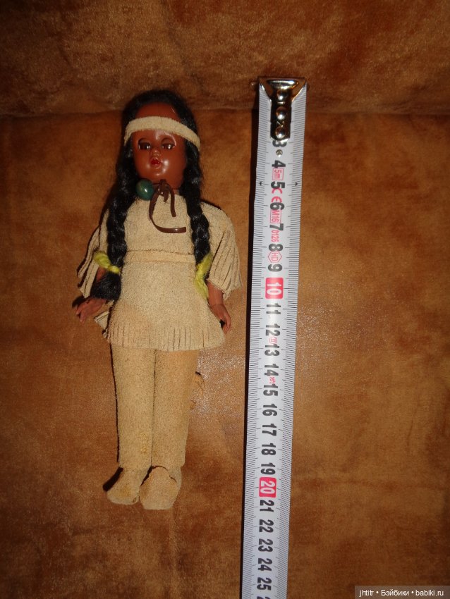 Американская куколка Индианка, полный родной аутфит,