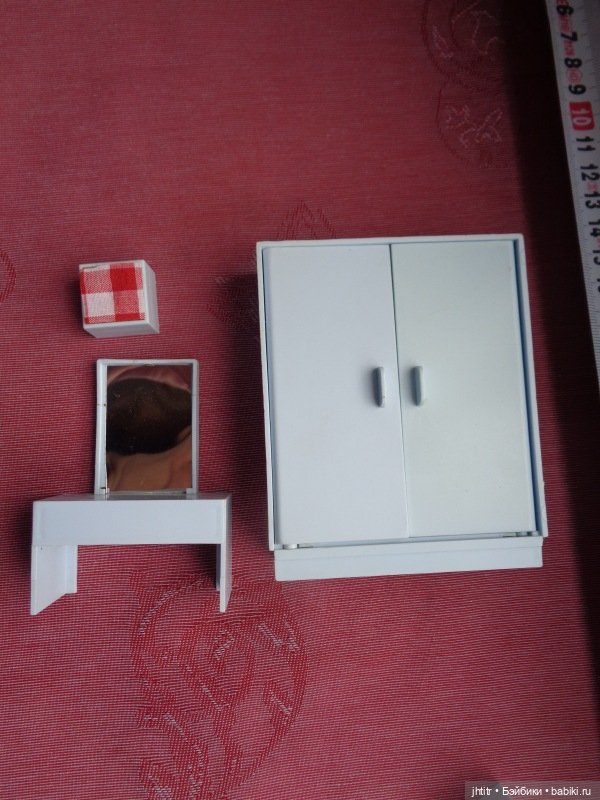 Спальня производства ГДР для ваших винтажных пупсиков ! 7 предметов