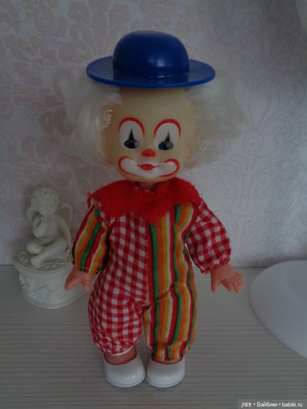 Маленький винтажный клоун Ceccon,Доставка в цене