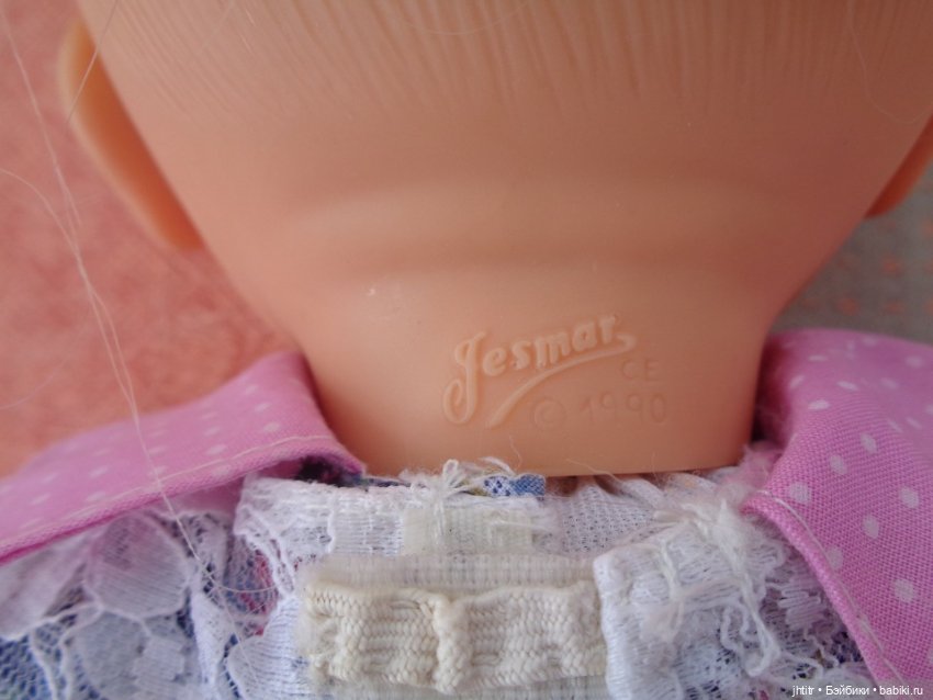 Малышка Jesmar в полном комплекте родной одежды (1990 год выпуска) (фото 6)