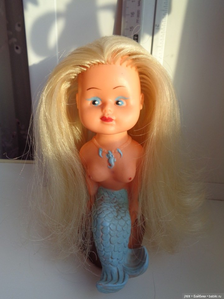 Русалка ГДР — Винтажные куклы и игрушки детства (фото 2)