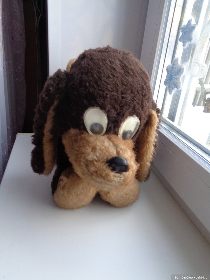 Собака , мягкая игрушка СССР (фото 3)