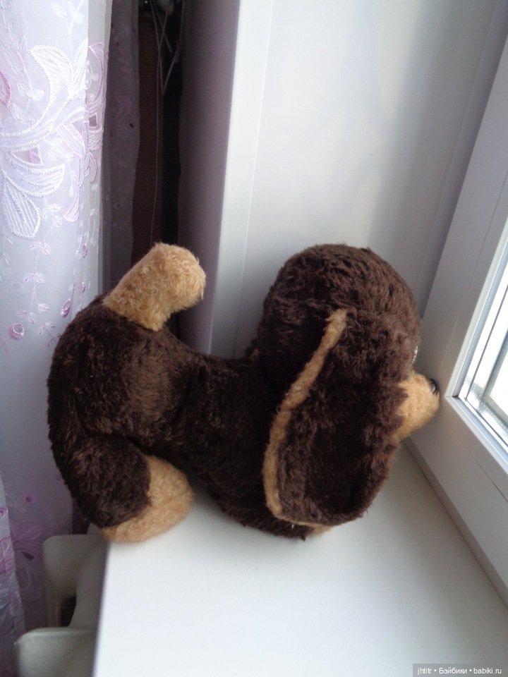 Собака , мягкая игрушка СССР (фото 2)