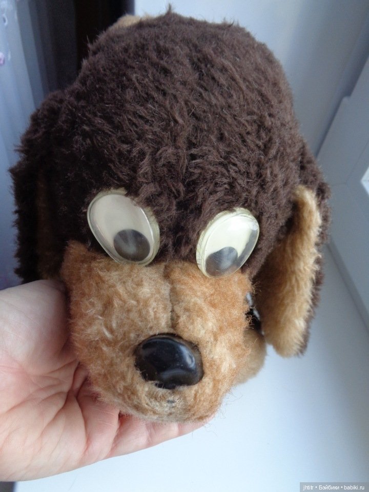 Собака , мягкая игрушка СССР