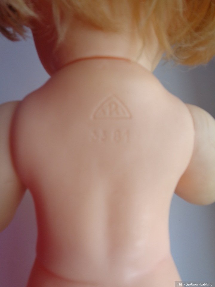 Кукла ГДР Ари , полностью резиновая (фото 3)