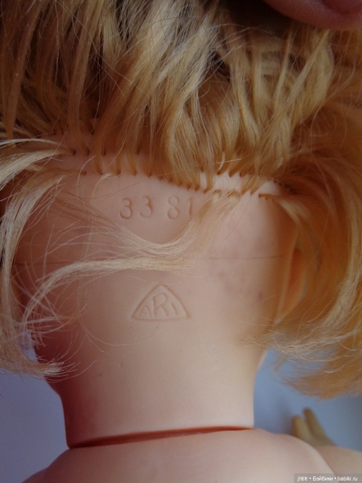 Кукла ГДР Ари , полностью резиновая (фото 8)