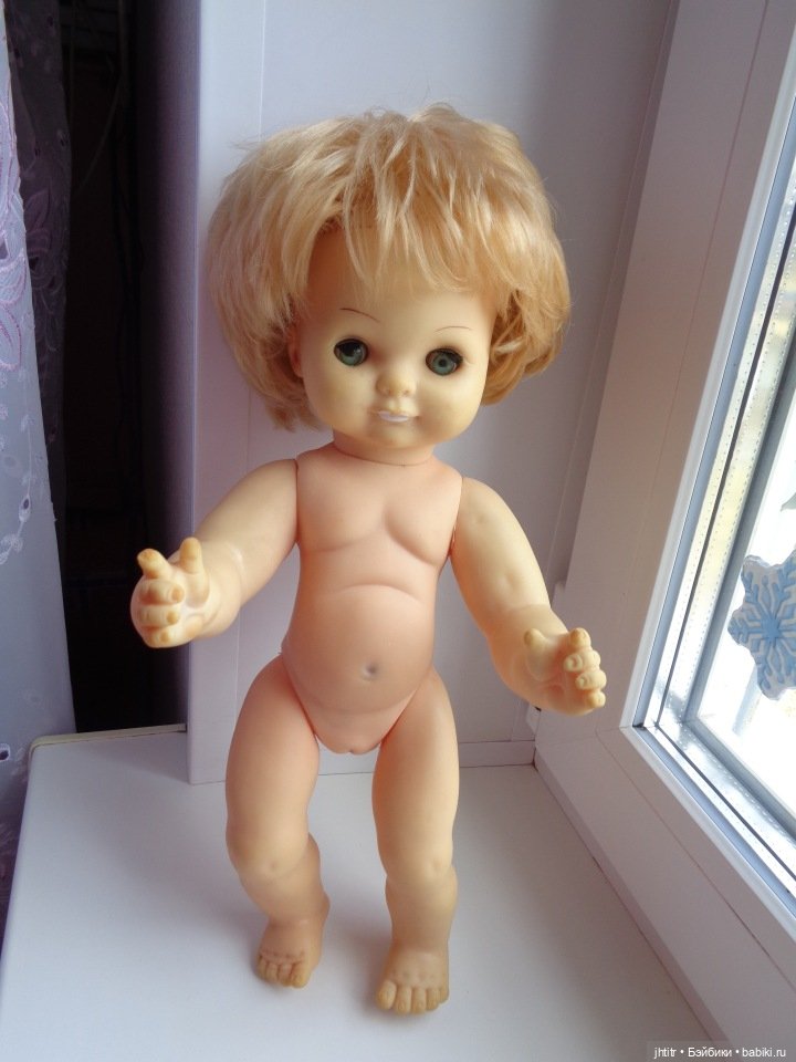Кукла ГДР Ари , полностью резиновая (фото 10)