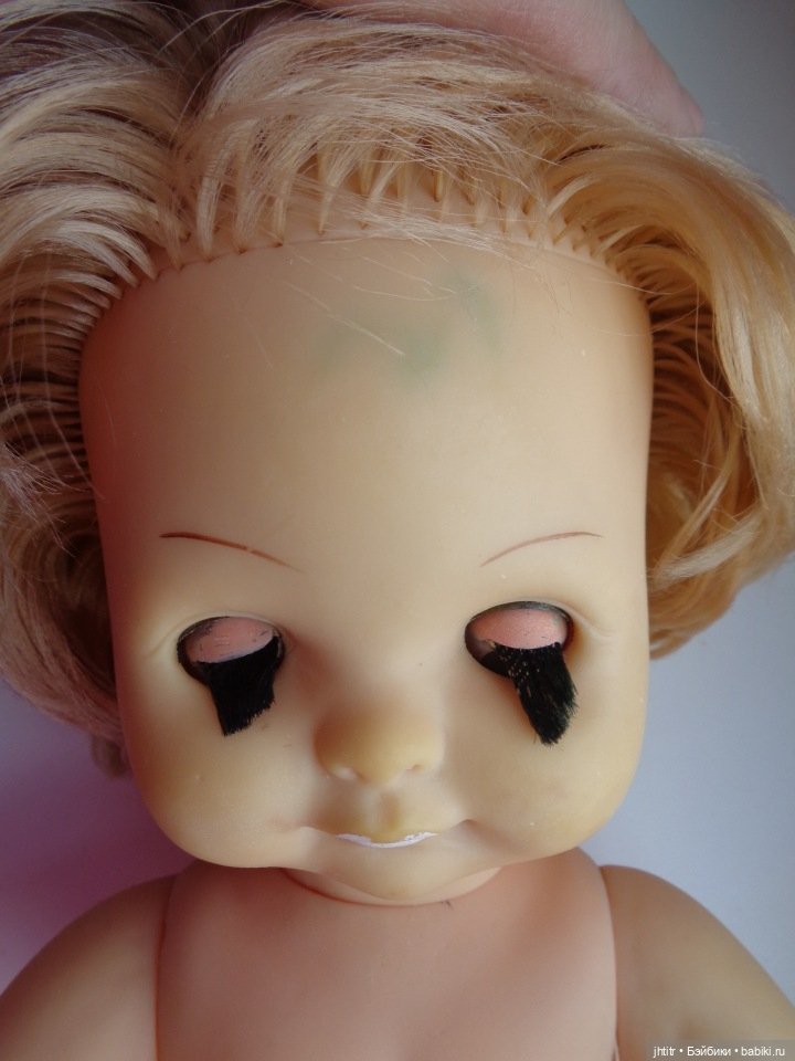 Кукла ГДР Ари , полностью резиновая