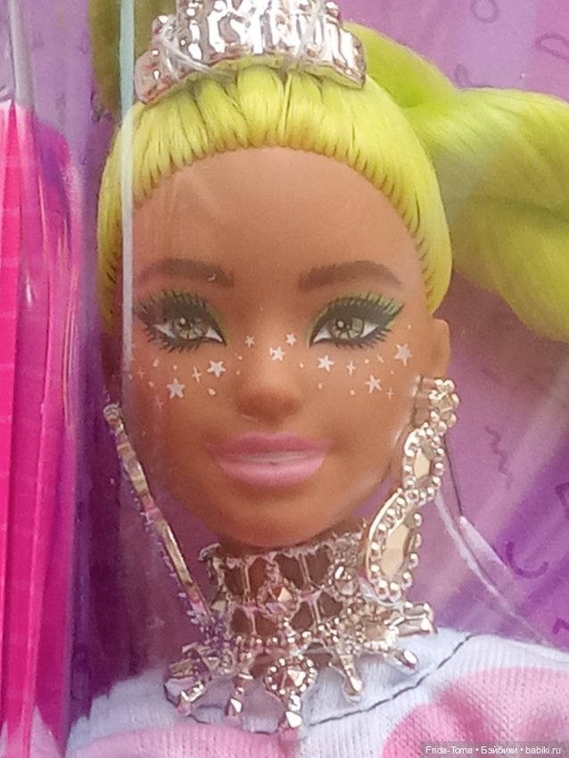 Barbie extra №11 Барби экстра №11 ( #1) зеленые волосы неон Оливия (фото 2)