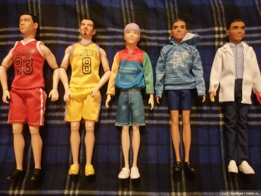 Кен Mattel и шарнирные аналоги