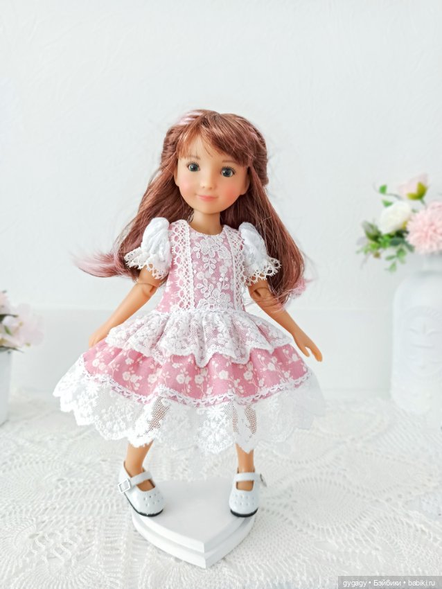 Мастер класс по пошиву нарядного платья для кукол Ruby Red Siblies (фото 5)