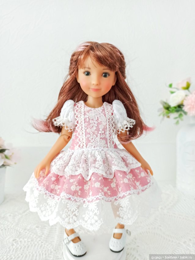 Мастер класс по пошиву нарядного платья для кукол Ruby Red Siblies (фото 6)