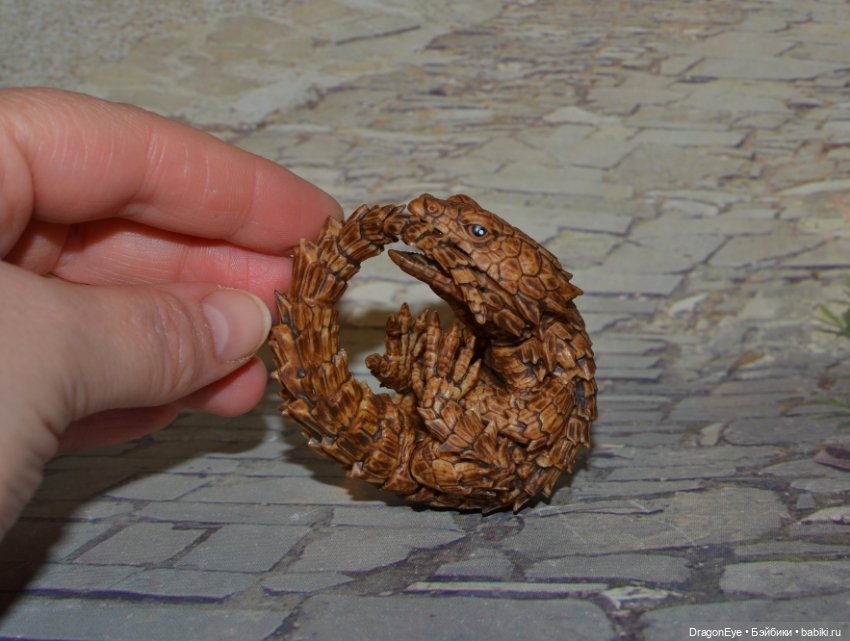 1/1 Ящерица-броненосец — Коллекционные фигурки