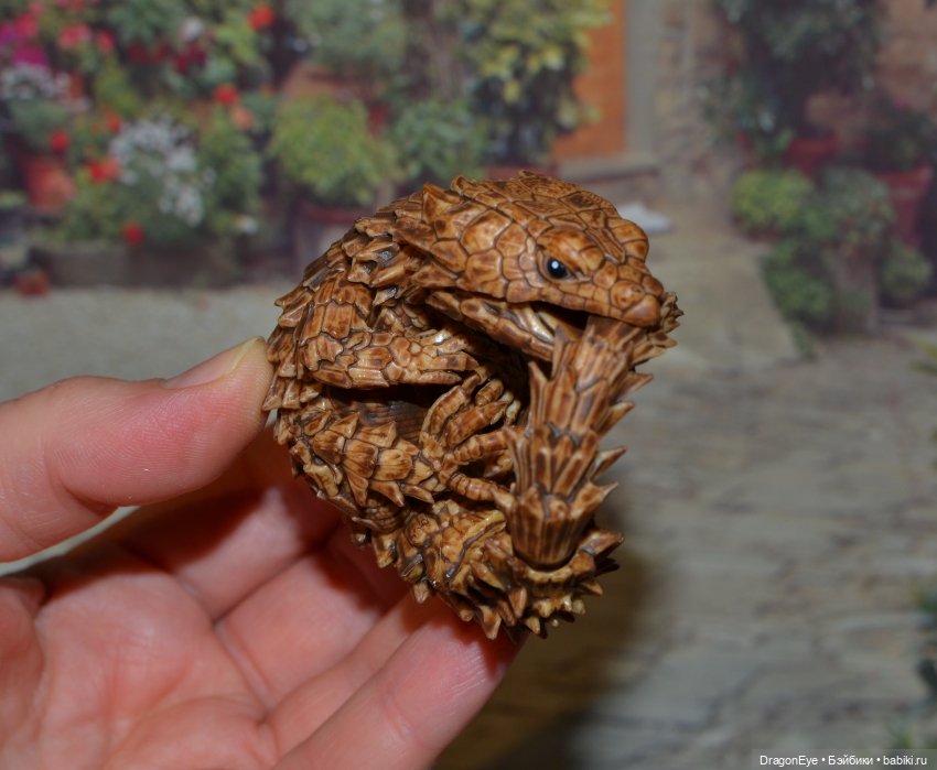 1/1 Ящерица-броненосец — Коллекционные фигурки