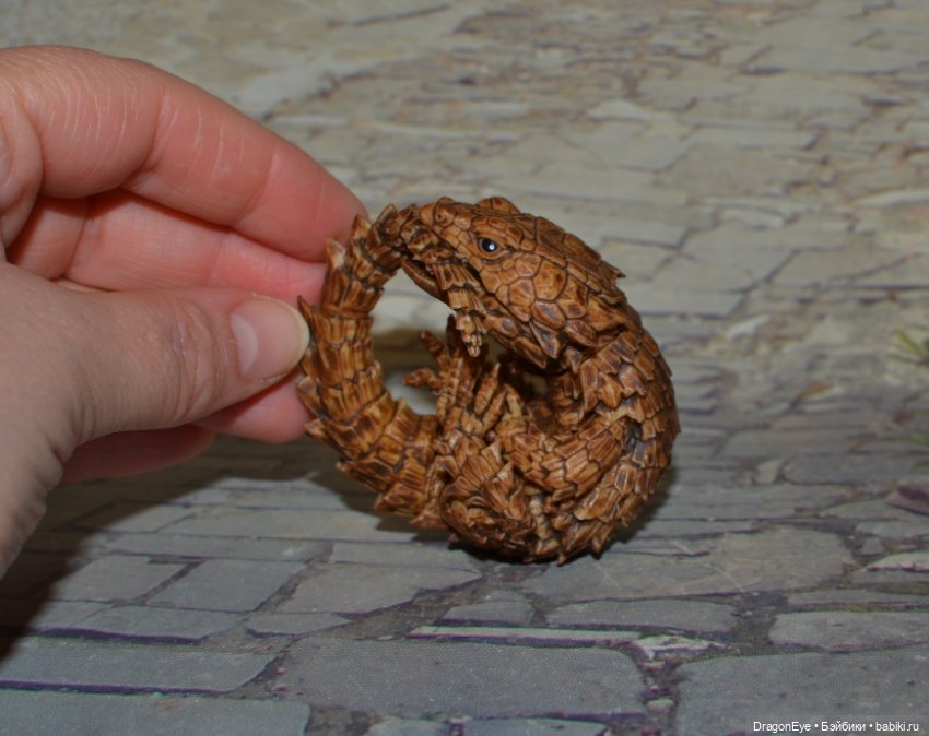 1/1 Ящерица-броненосец — Коллекционные фигурки