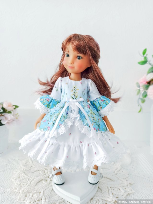 Мастер класс платья для кукол Ruby Red Siblies (фото 4)
