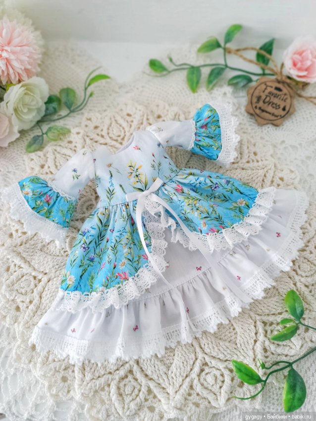 Мастер класс платья для кукол Ruby Red Siblies (фото 2)