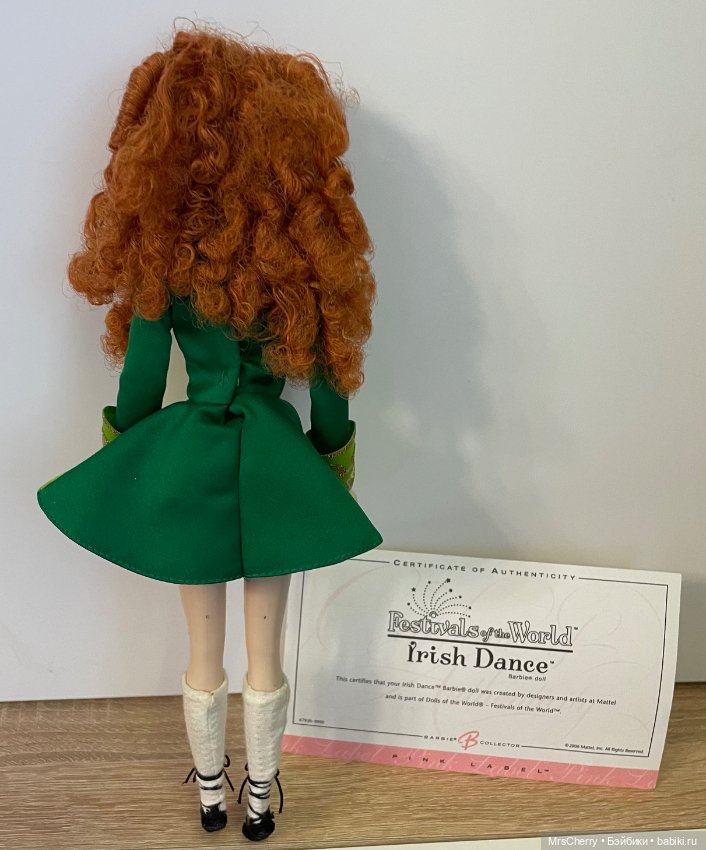 2006 Festivals of The World Irish Dance Barbie