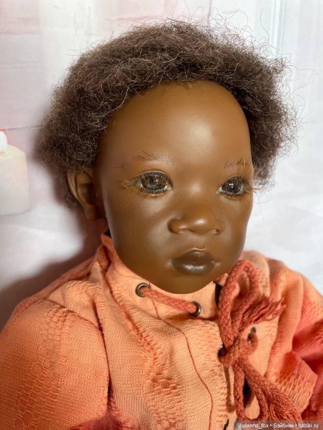 Афроамериканский мальчик Pemba (Пемба) от Annette Himstedt. Редкий на сайте (фото 3)