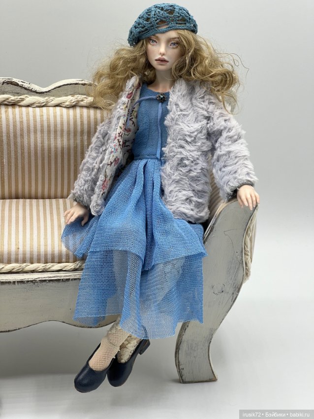 Кукла от Елены Акимовой фарфор (фото 5)