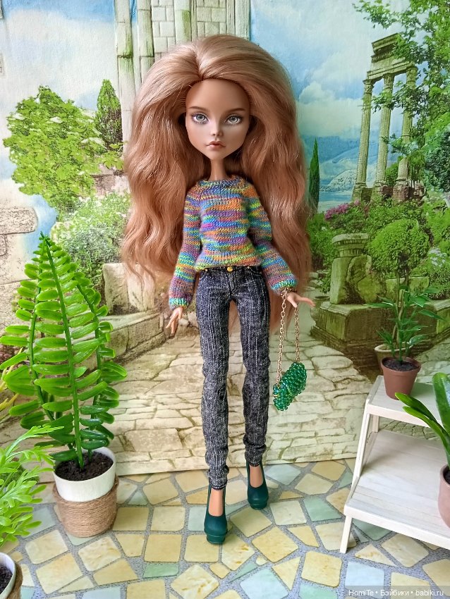 Аутфит "Меланжевый ритм" — Одежда для кукол (фото 2)