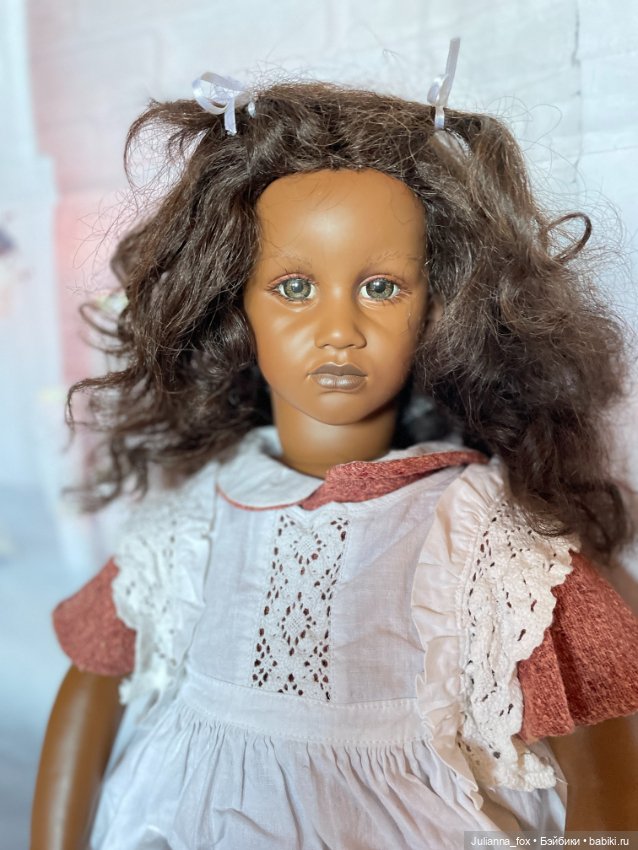 Шикарная этническая темнокожая красавица Fatou (Фату) от Annette Himstedt (фото 9)