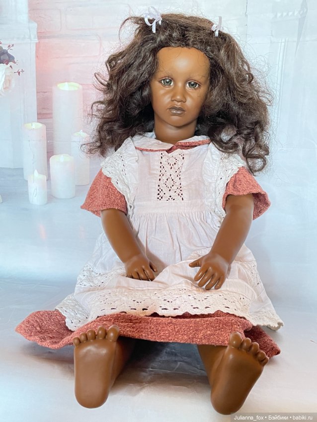 Шикарная этническая темнокожая красавица Fatou (Фату) от Annette Himstedt (фото 3)