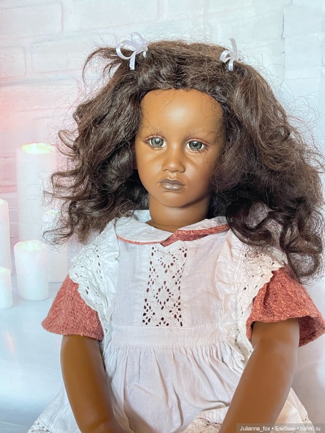 Шикарная этническая темнокожая красавица Fatou (Фату) от Annette Himstedt