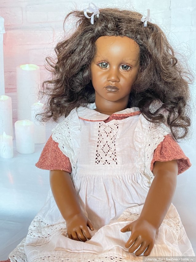 Шикарная этническая темнокожая красавица Fatou (Фату) от Annette Himstedt (фото 4)