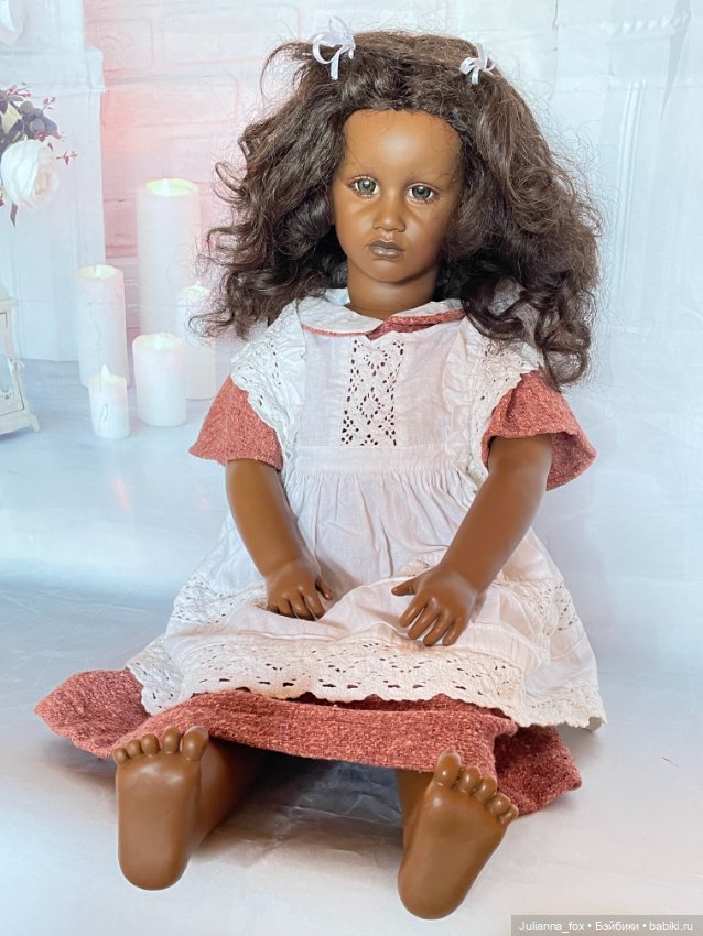 Шикарная этническая темнокожая красавица Fatou (Фату) от Annette Himstedt (фото 2)