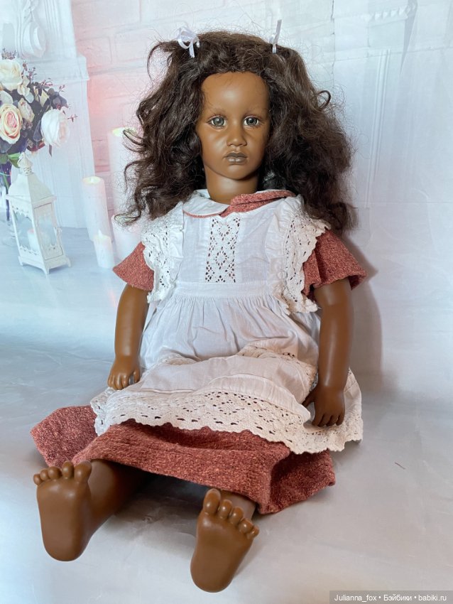 Шикарная этническая темнокожая красавица Fatou (Фату) от Annette Himstedt (фото 7)