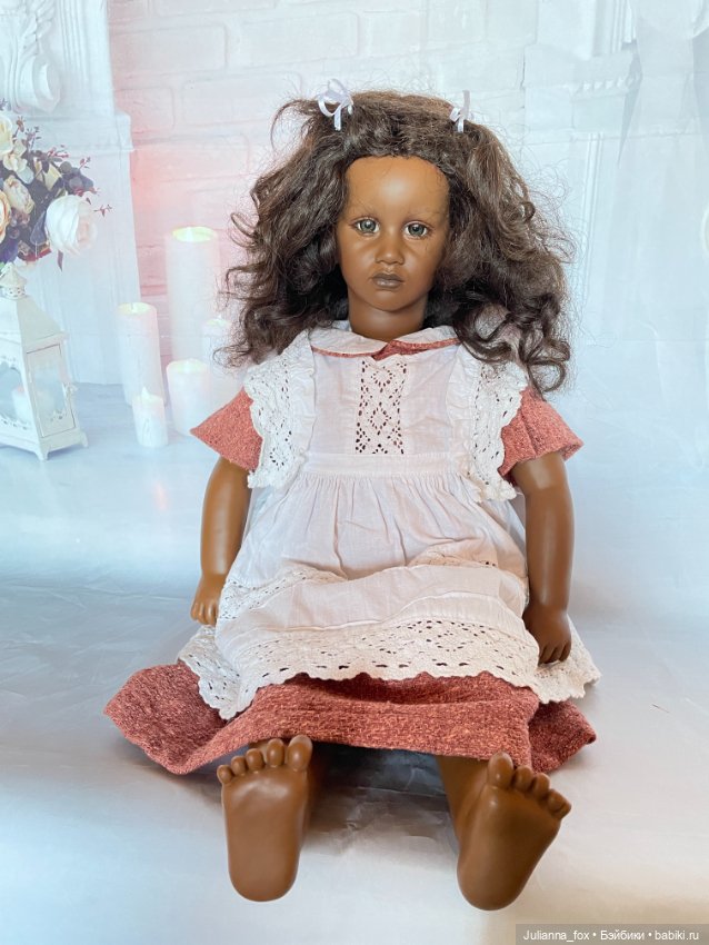 Шикарная этническая темнокожая красавица Fatou (Фату) от Annette Himstedt (фото 6)