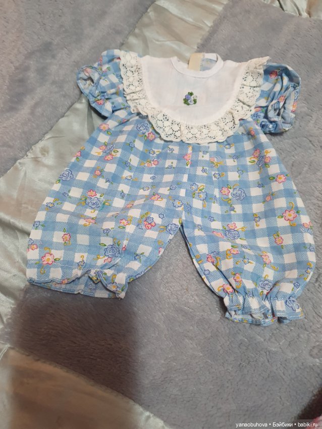 Винтажные комбезики для маленьких куколок и пупсов (фото 2)