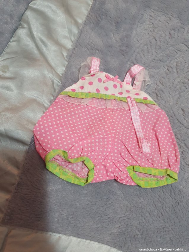 Винтажные комбезики для маленьких куколок и пупсов
