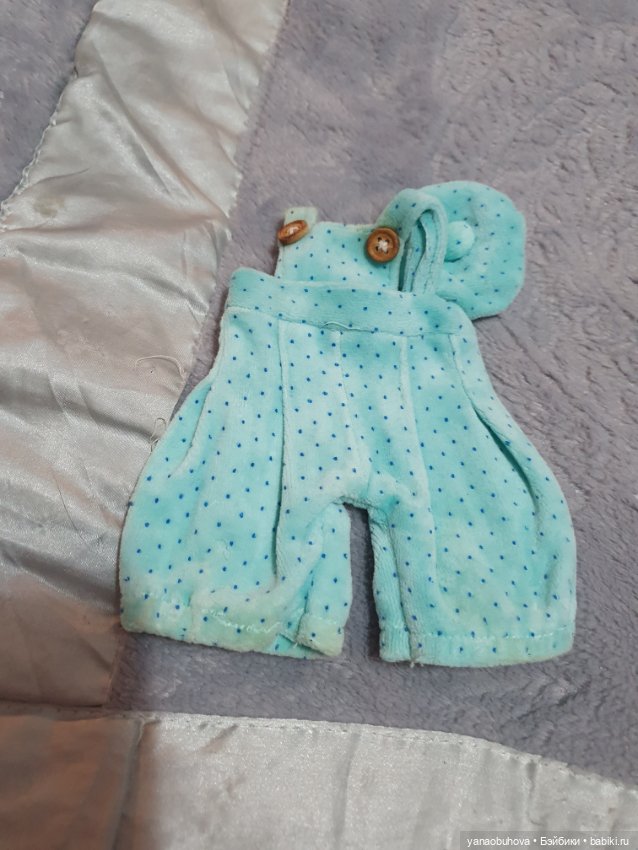 Винтажные комбезики для маленьких куколок и пупсов