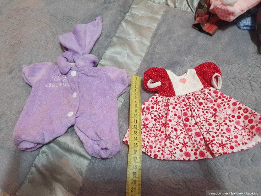 Винтажные комбезики для маленьких куколок и пупсов (фото 7)