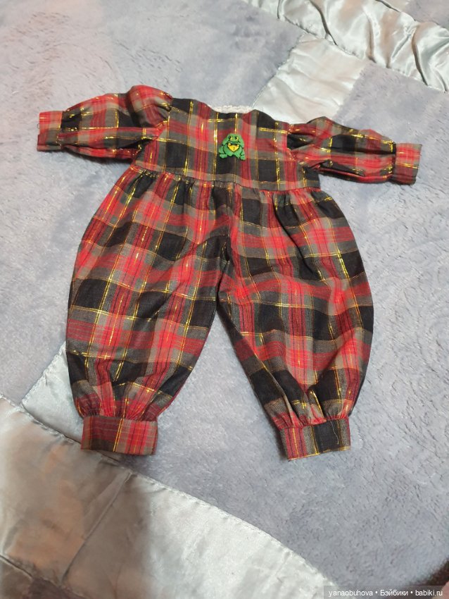 Винтажные комбезики для маленьких куколок и пупсов (фото 3)