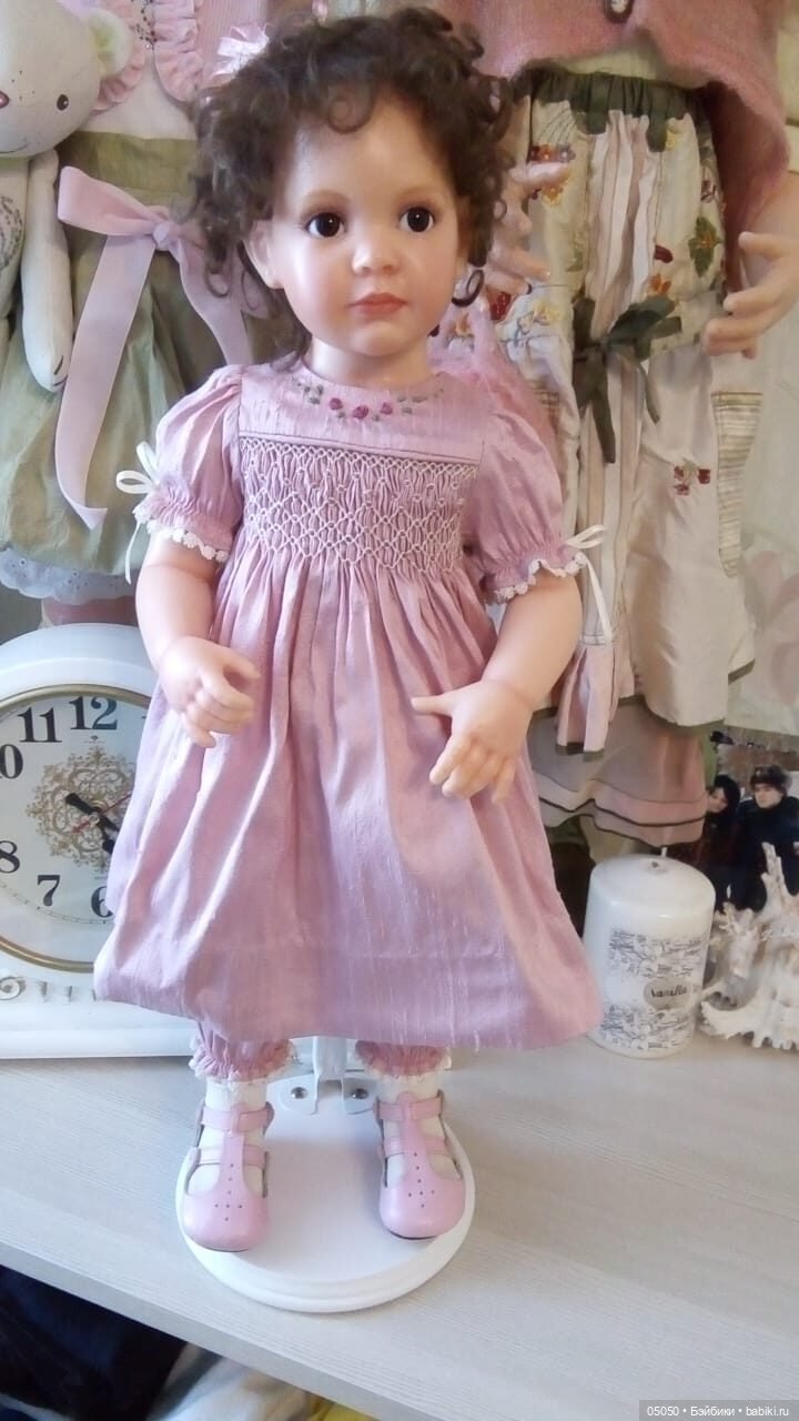 Нежная Малышка Розочка — Коллекционные куклы (фото 10)