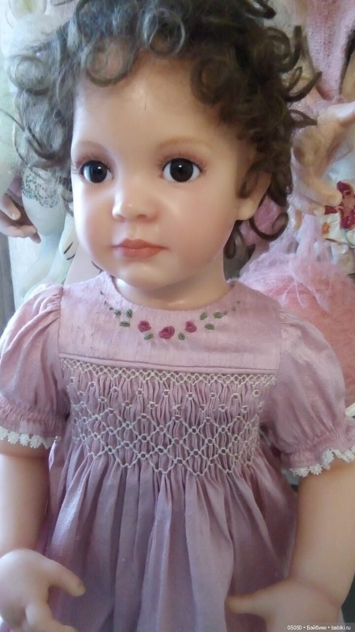 Нежная Малышка Розочка — Коллекционные куклы (фото 4)