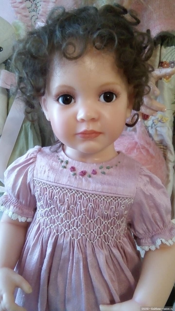 Нежная Малышка Розочка — Коллекционные куклы (фото 7)