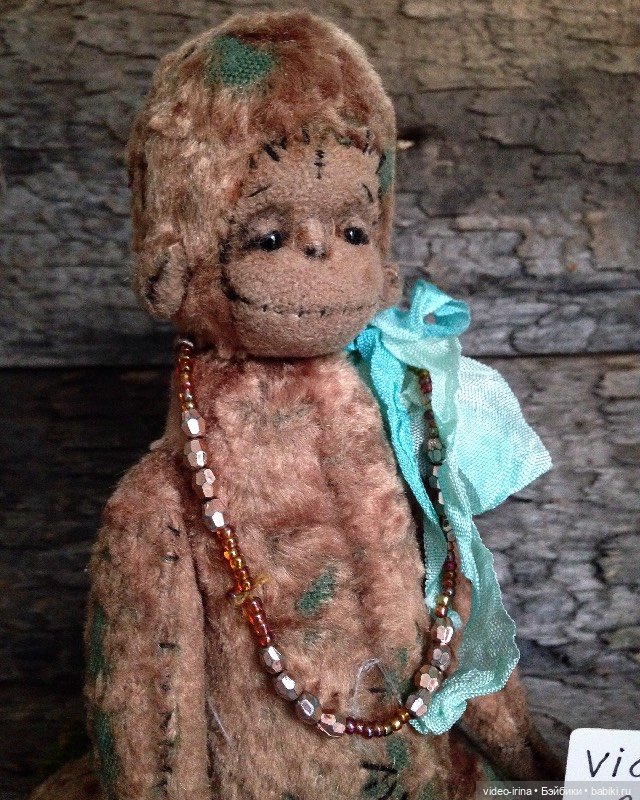 Обезьянка - тедди как из детства (фото 2)