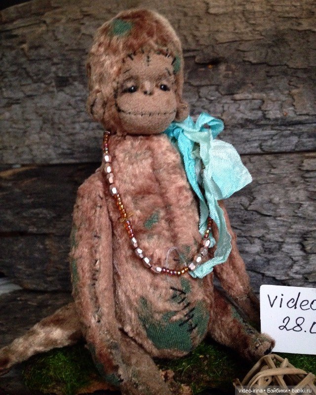 Обезьянка - тедди как из детства