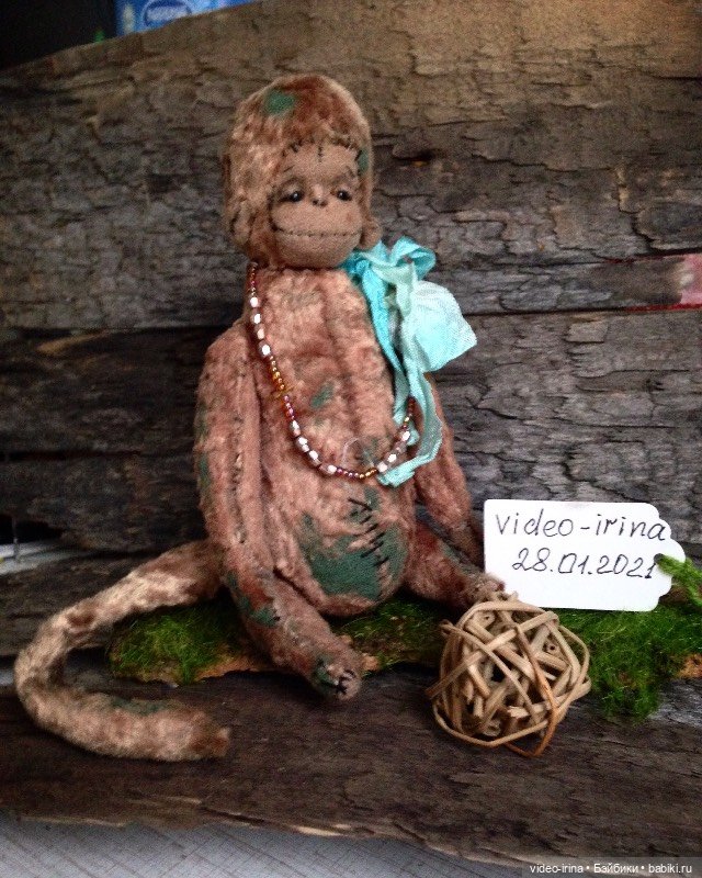 Обезьянка - тедди как из детства (фото 3)