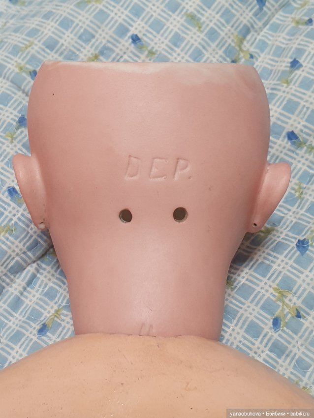 Антикварная французская кукла DEP, 61 см