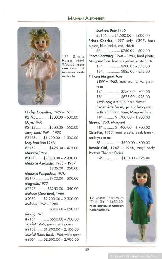 Книга об антикварных куклах в цифровом формате Doll Values, ANTIQUE TO MODERN, TENTH EDITION (фото 4)