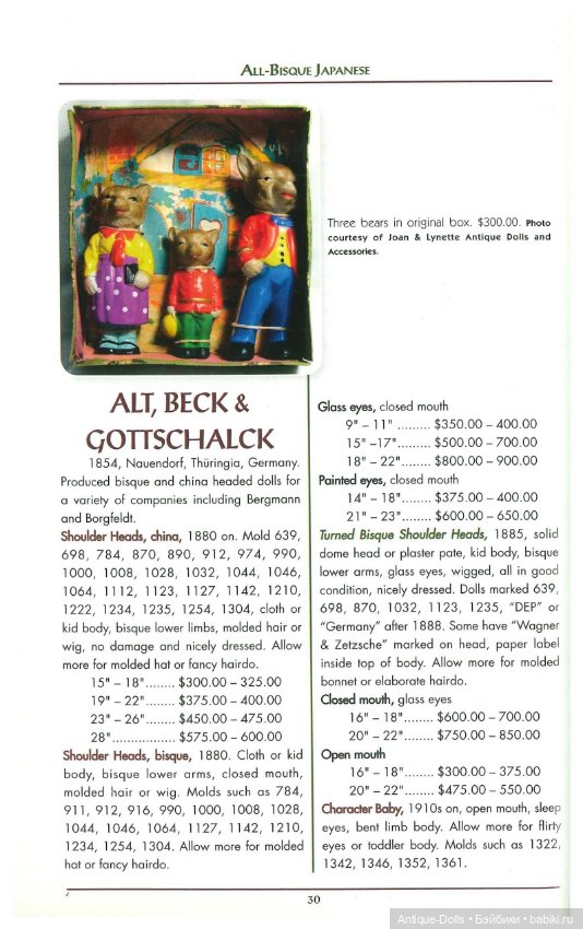 Книга об антикварных куклах в цифровом формате Doll Values, ANTIQUE TO MODERN, TENTH EDITION