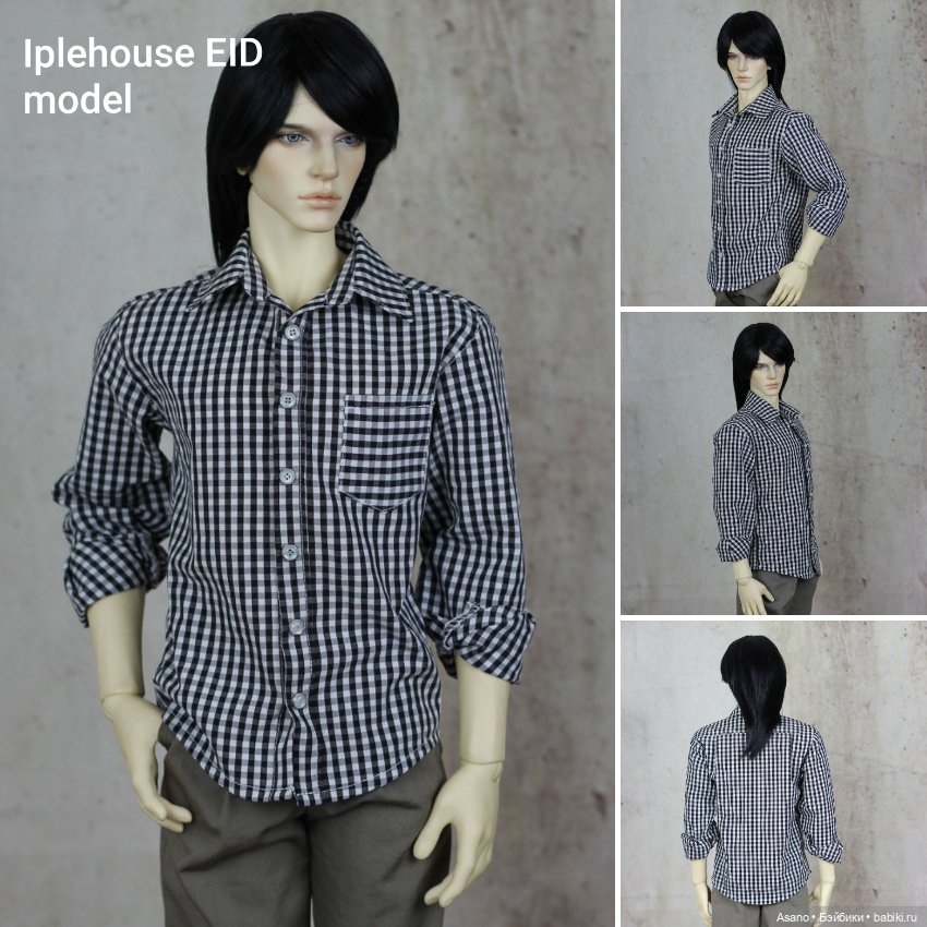 Набор выкроек и фото МК по пошиву одежды для БЖД кукол крупных парней 70+ (Dollshecraft Classic 28M) (фото 7)