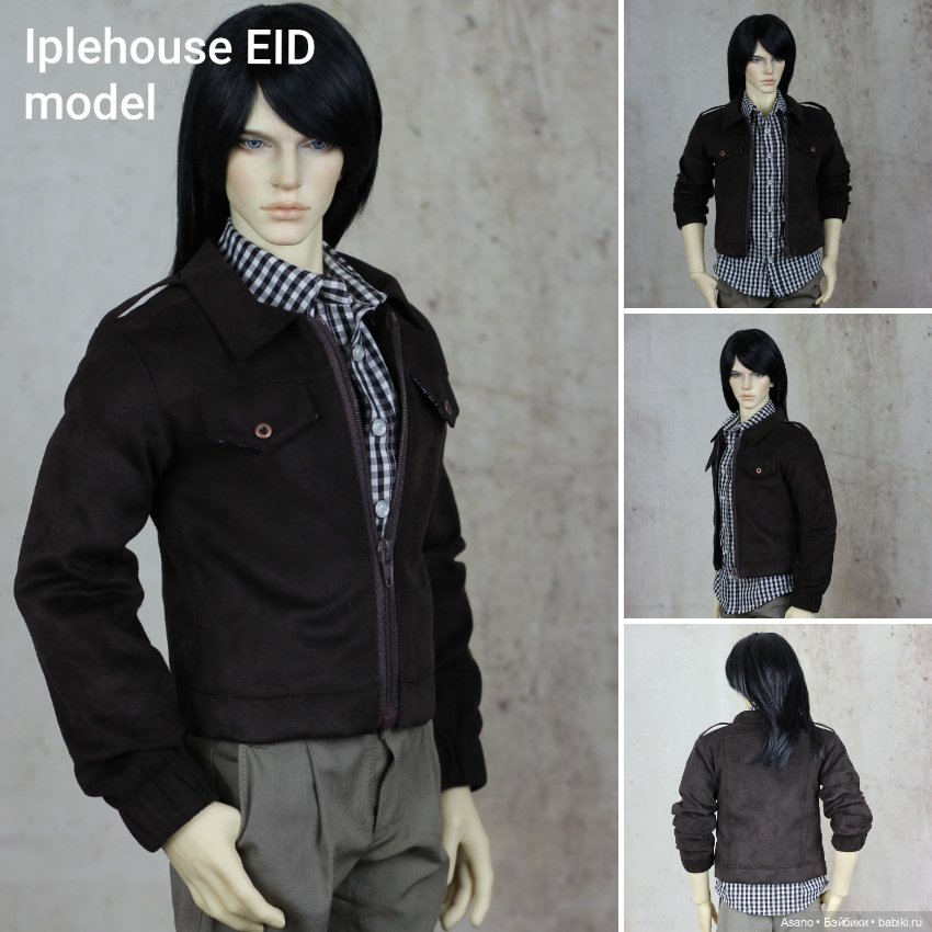 Набор выкроек и фото МК по пошиву одежды для БЖД кукол крупных парней 70+ (Dollshecraft Classic 28M) (фото 6)